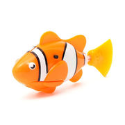 Аквариумная рыбка Клоун,  плавает в воде,  работает от батареек!
